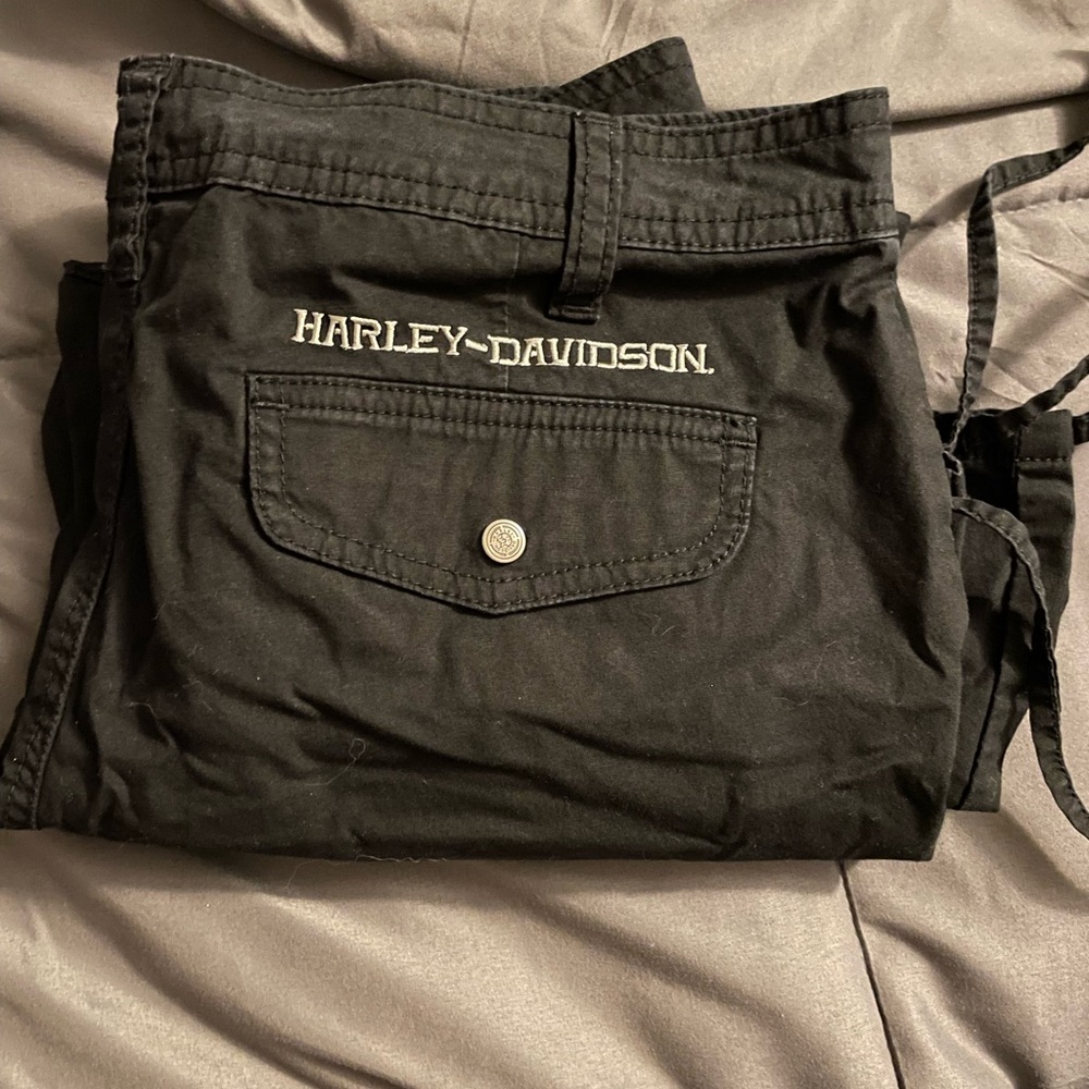 Harley Davidson Black capris
